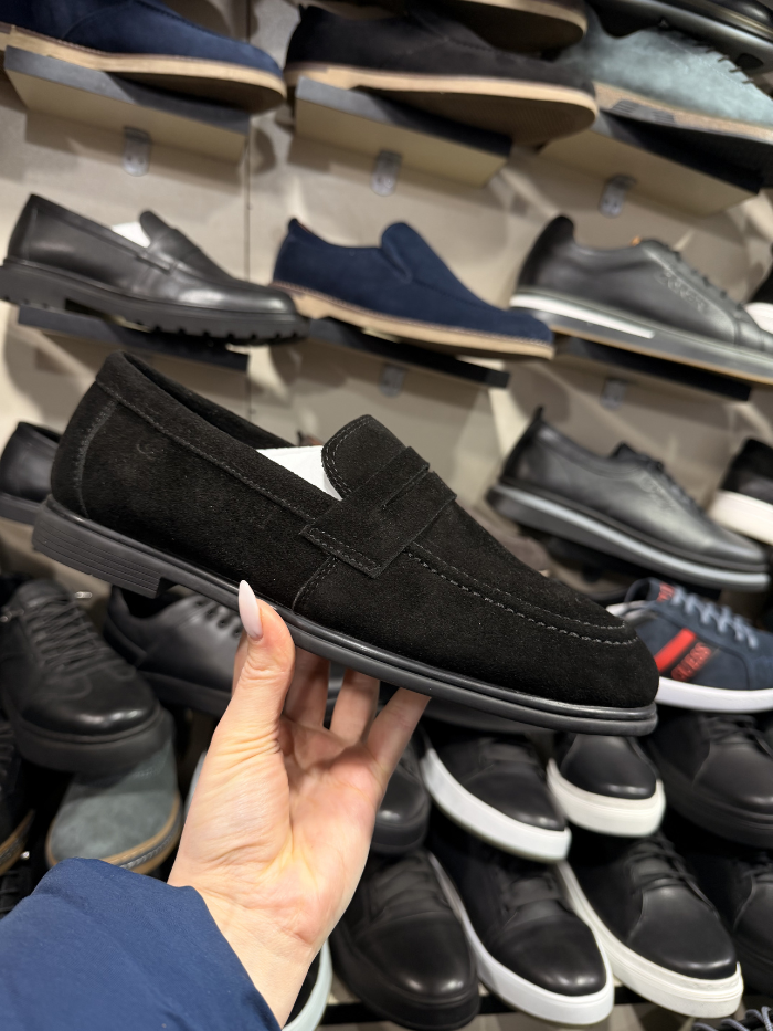 ზამშის ლოფერი გამოყოფილი ქუსლით