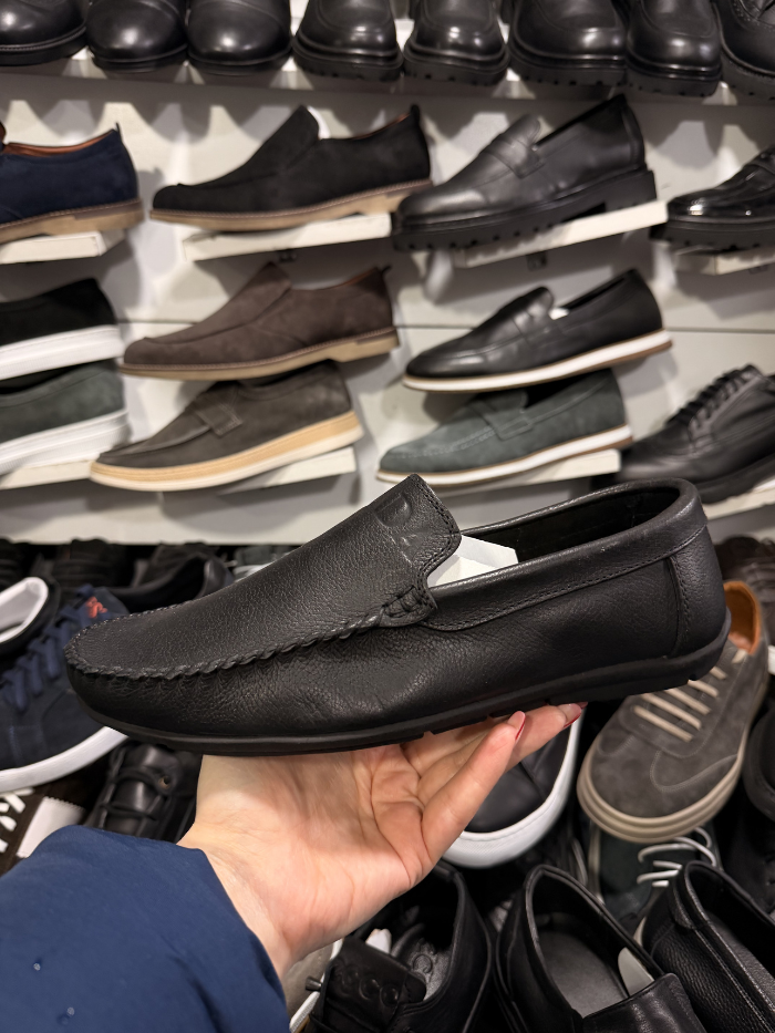 მოკასინი,  ტყავი